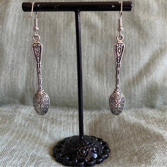 spoon earrings - Picture 2 of 3